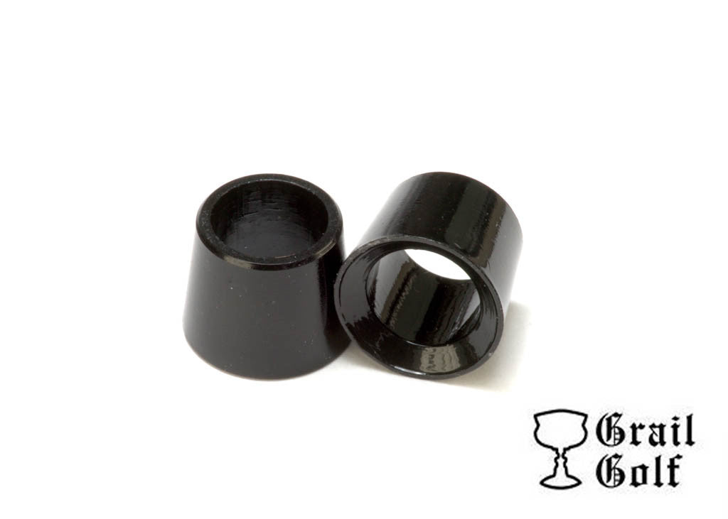 Golf Ferrules Black Premium Wood .335 Diameter Pack of 12-100