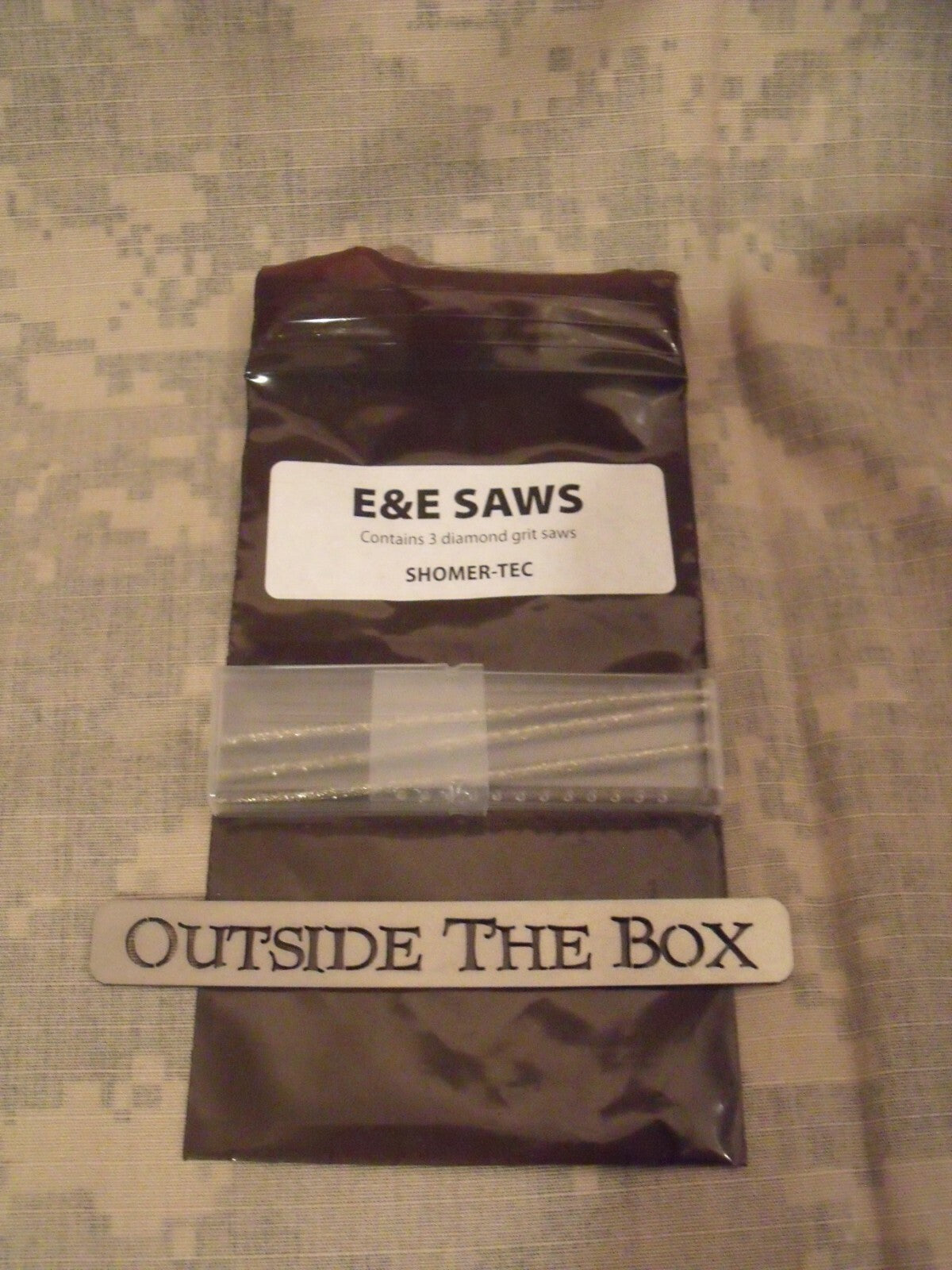 Emergency Escape & Evasion Diamond Grit Saw Set - 3 Compact Covert Saws