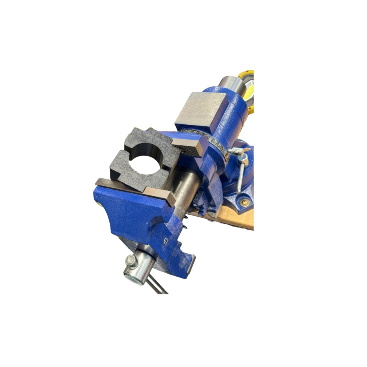 Universal Motorcycle and Bicycle Suspension Fork Tube Soft Vise Jaws - Non-Marring Clamp