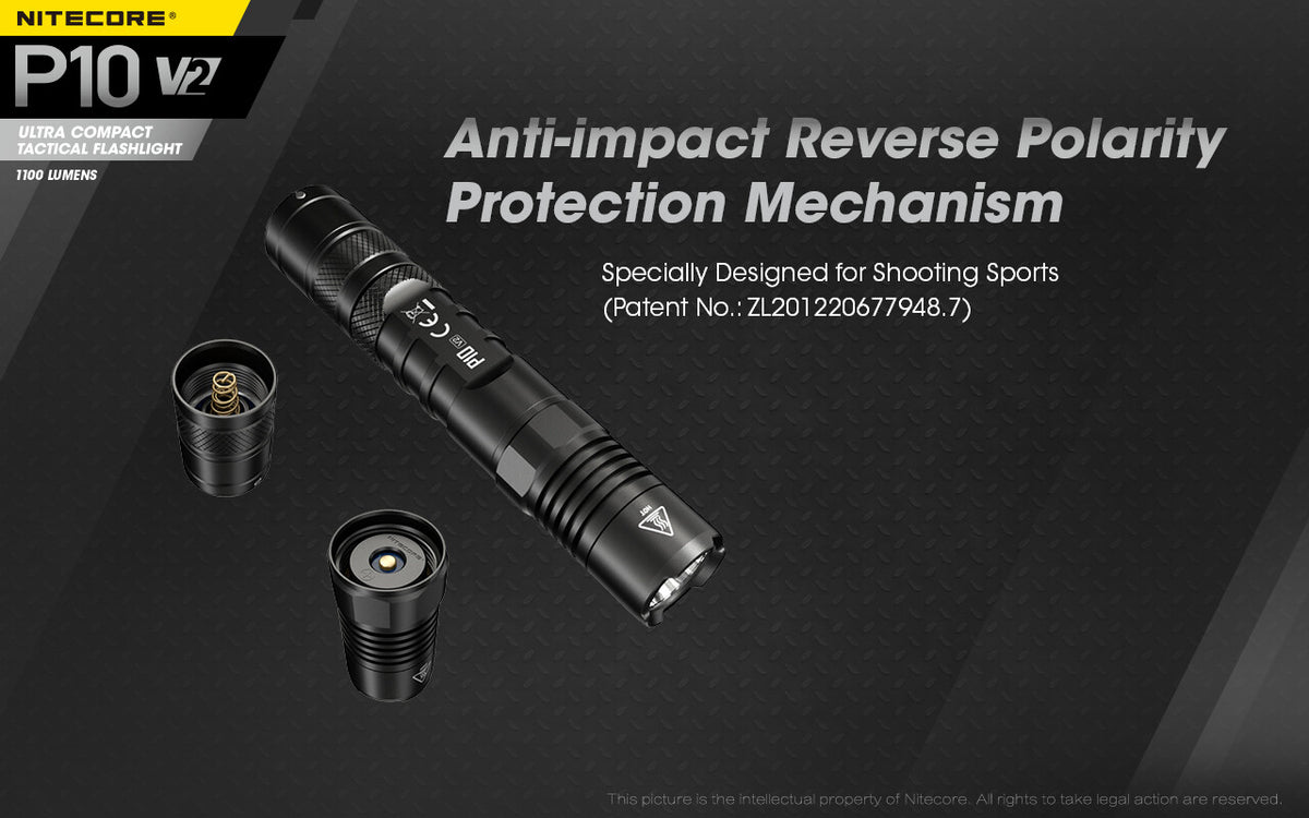 Tactical Flashlight 1100 Lumens with Holster & Batteries - Compact & Waterproof