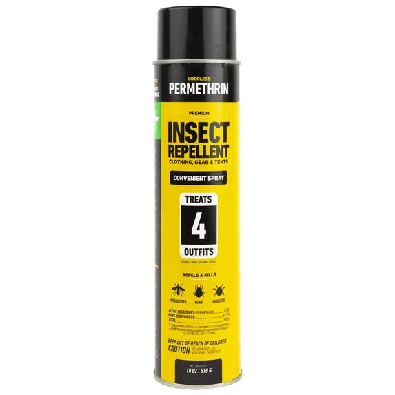 Permethrin Insect Repellent Spray for Outdoor Mosquito & Tick Protection
