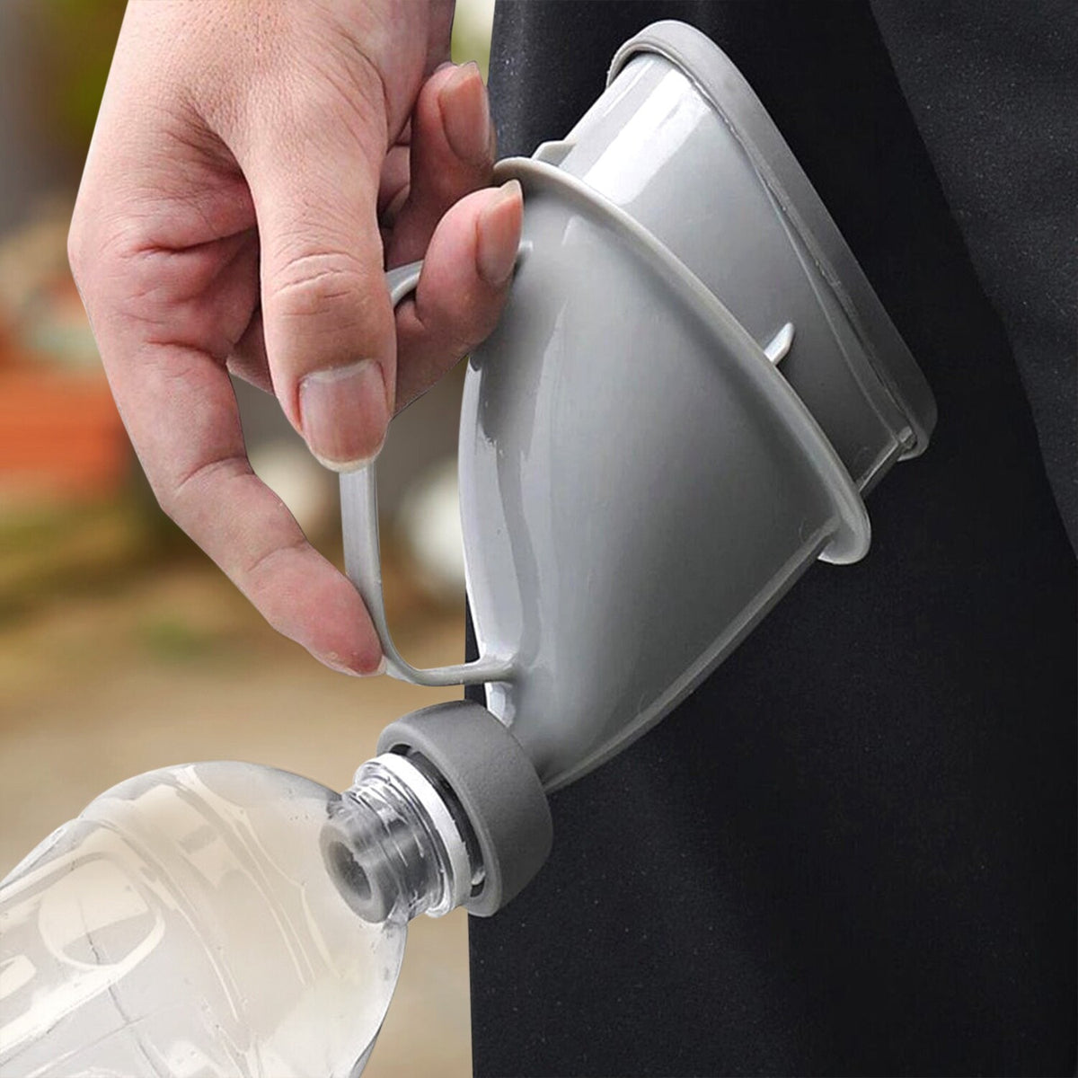 Unisex Portable Urinal Funnel for Outdoor Travel Emergency Use