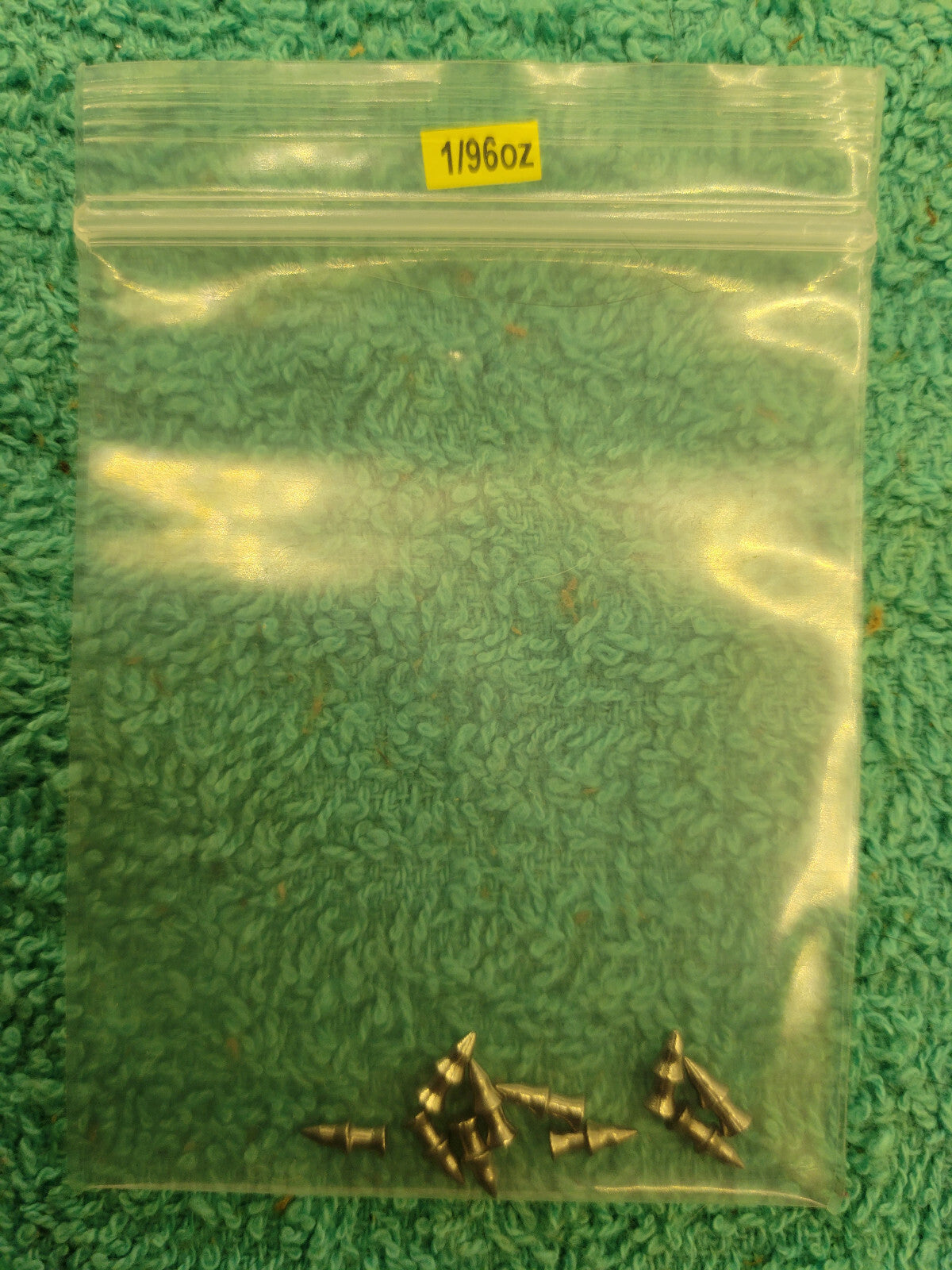 Tungsten Nail Sinkers for Soft Plastic Baits Fishing Weights 10 Pack - Multiple Sizes