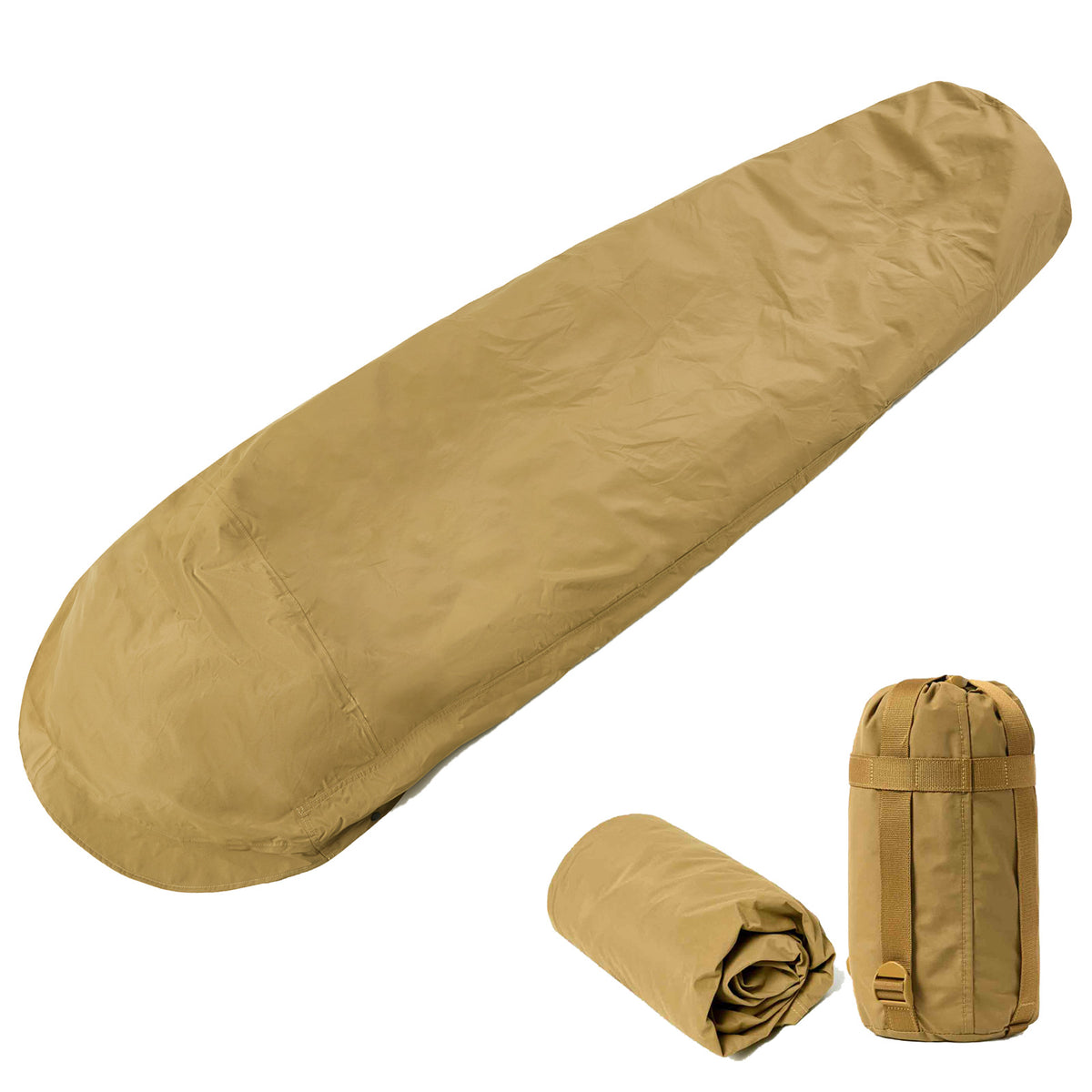 Waterproof Modular Bivy Cover for Sleeping Bags - Tactical Mil-Spec Shell