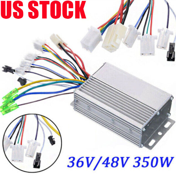 36V-48V 350W Electric Bicycle Motor Controller for E-Bikes & Scooters