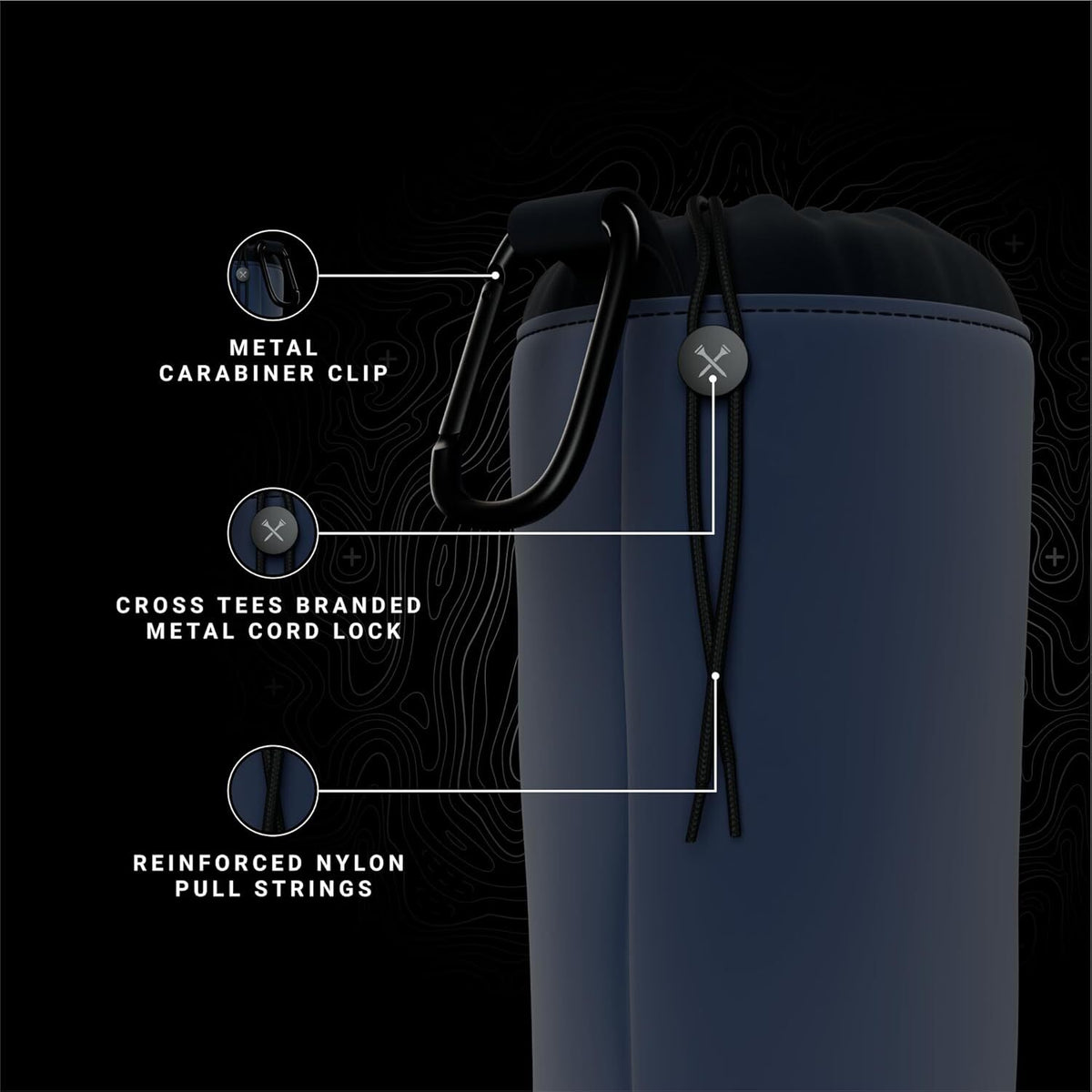 Golf GPS Case Soft Carrying Bag for Player+ Speaker & Devices