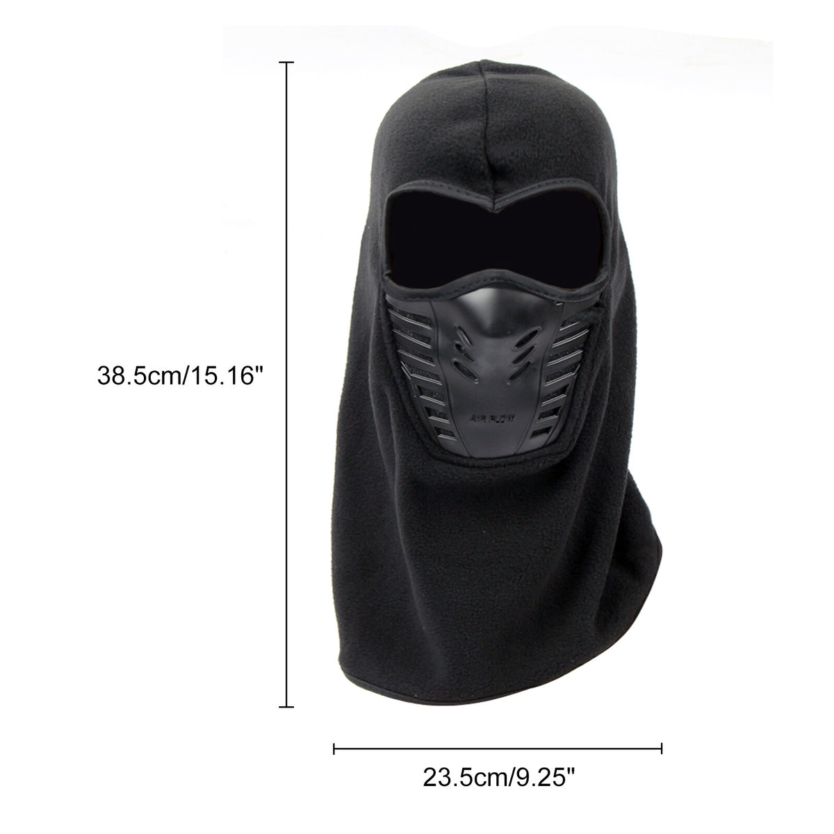 Full Face Ski Mask Balaclava Windproof Fleece Neck Warmer for Cold Weather