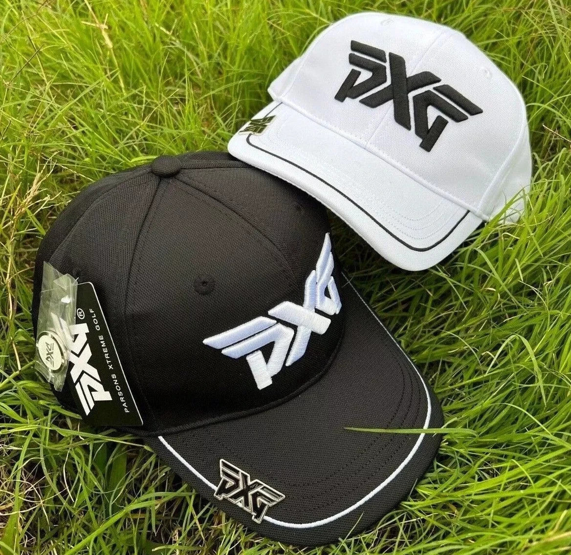 Unisex Adjustable Golf Hat with Embroidery and Magnetic Ball Marker