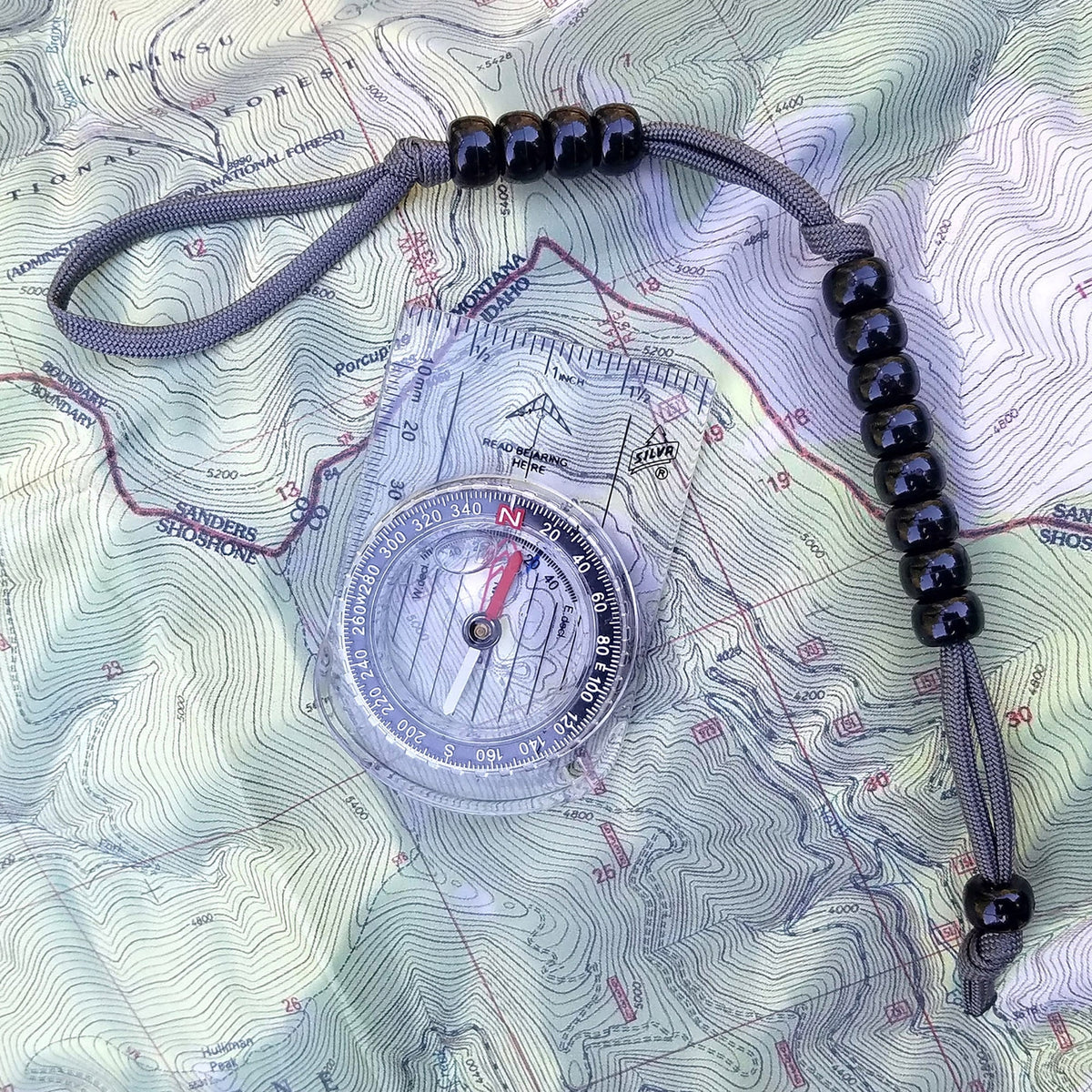Pace Count Beads for Land Navigation and Orienteering - Made in USA