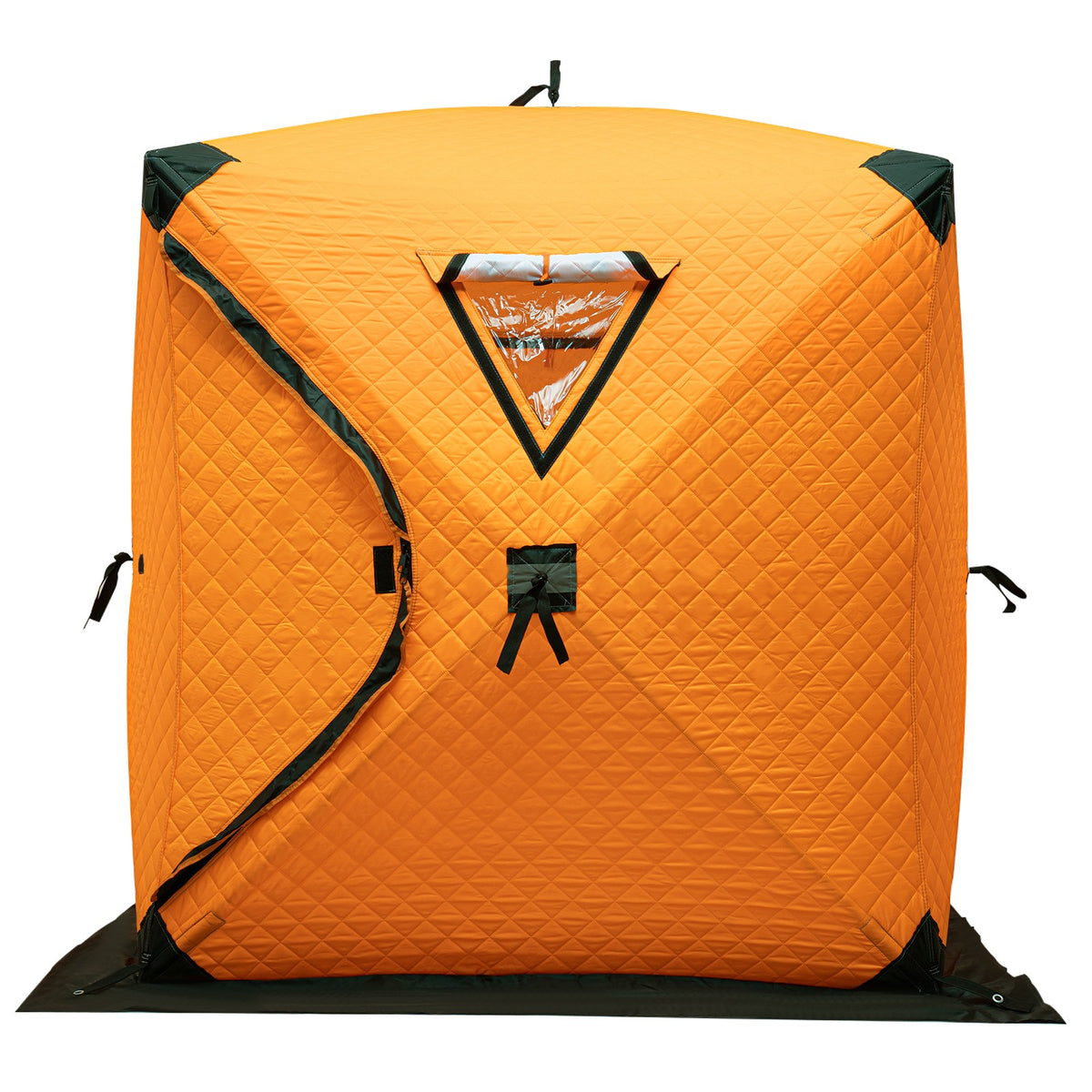 2-Person Portable Ice Fishing Tent Thermal Camping Shelter