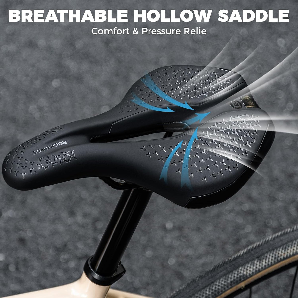 Gel Bicycle Saddle Seat Cushion Comfortable Soft Shockproof Bike Seat