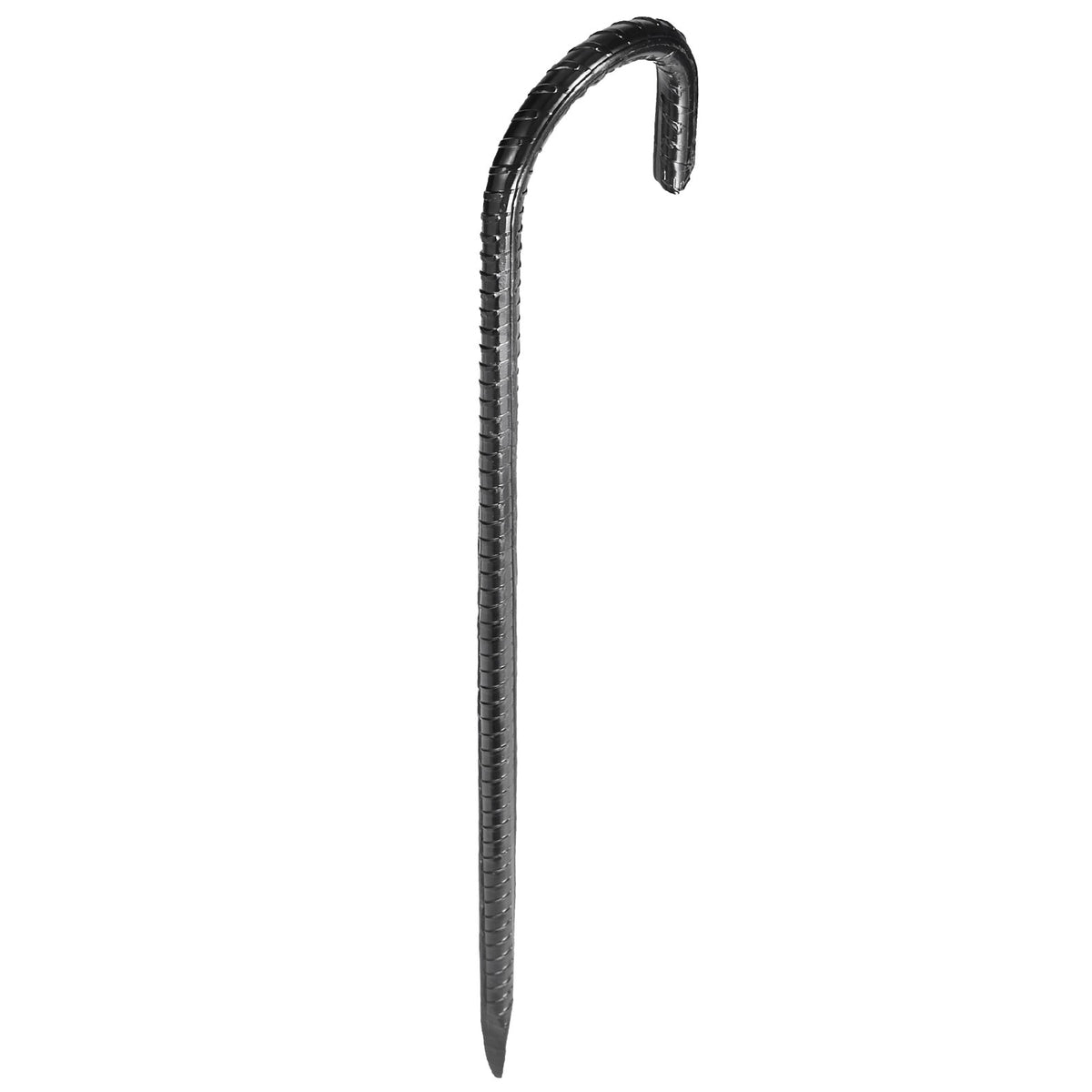 16-Inch Galvanized Steel Rebar Stakes Set of 24 for Ground Anchoring