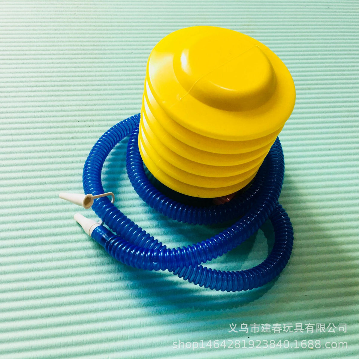Foot Pump for Inflatable Pools Balls Balloons - Portable Air Pump Set
