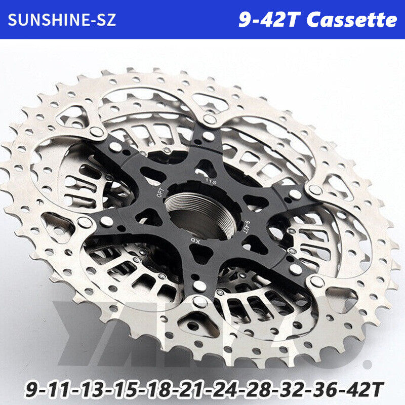 Sunshine XD 11-Speed Cassette 9-42T for SRAM XD Hub GX Eagle Freewheel