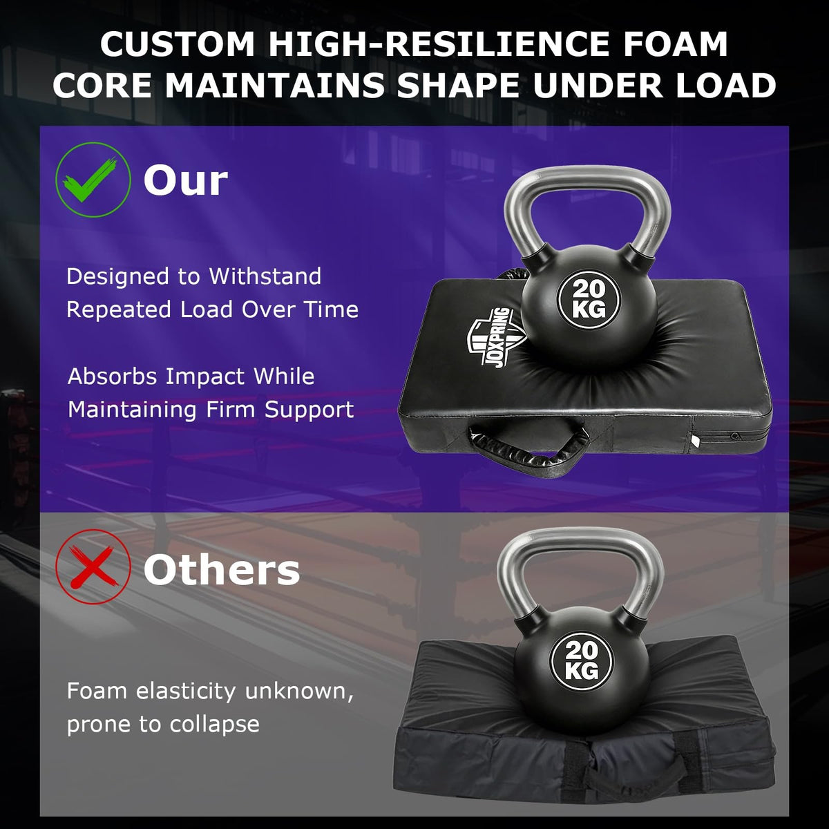 Football Blocking Pad with Handles - Multi-Sport Training Shield 23.6x15.7 Inches