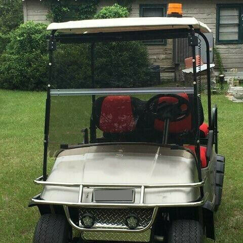 Foldable Tinted Windshield for EZGO TXT Medalist Golf Carts 1994-2014