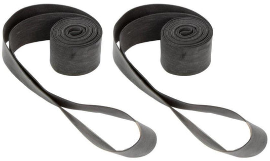 26 Inch Rubber Rim Strips for Bicycle Rims 20mm Width - Pack of 2