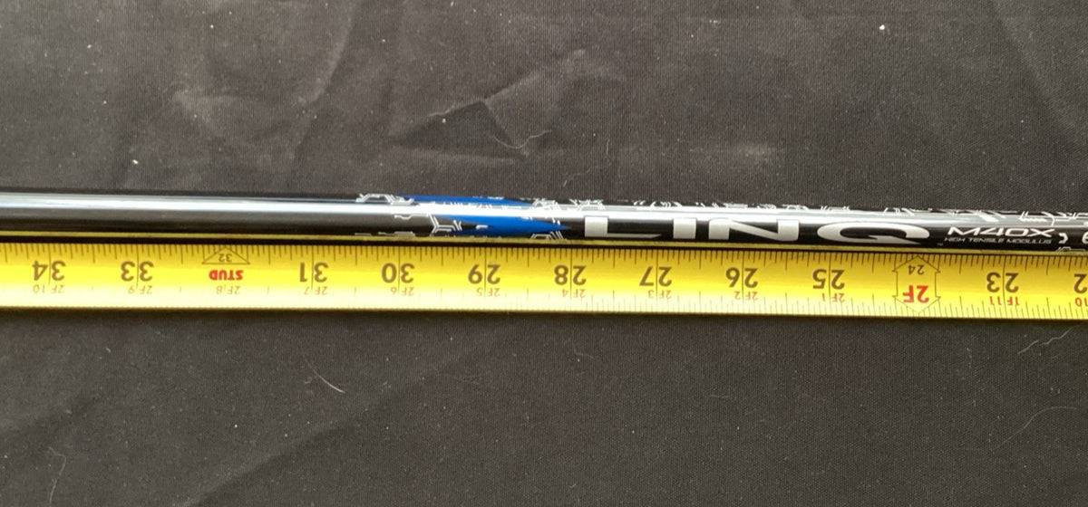 Golf Driver Shaft Uncut 46 Inch X Flex Blue M40X Linq UST Mamiya