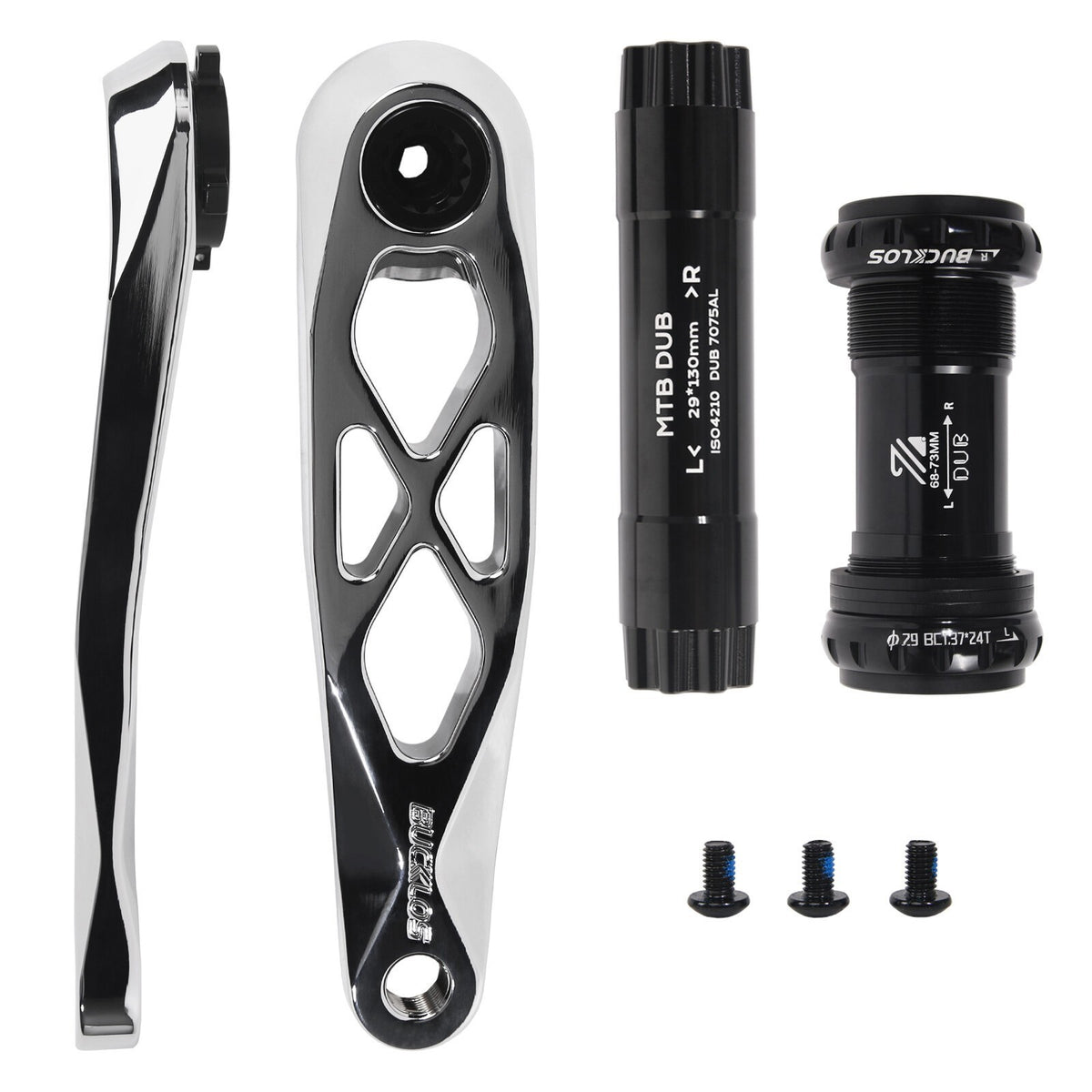 Mountain Bike Crank Set with BSA DUB 29mm Boost Bottom Bracket - 170mm