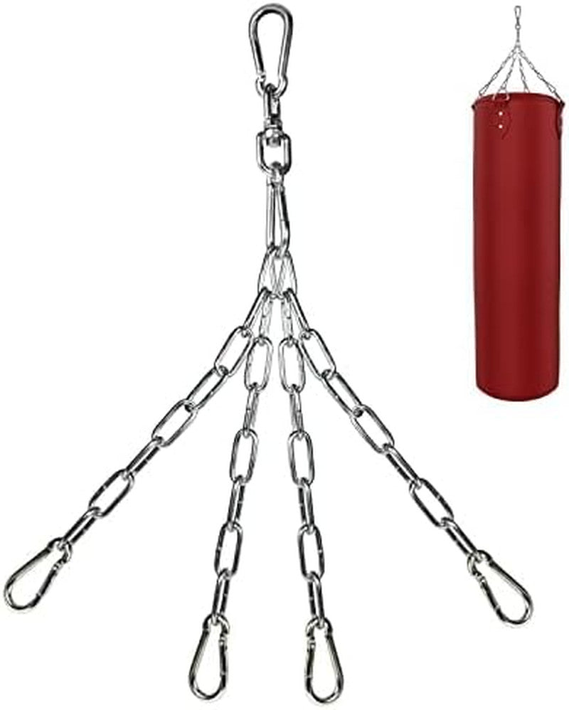 Heavy Duty Punching Bag Hanger with Spring Supports Up to 150 lbs