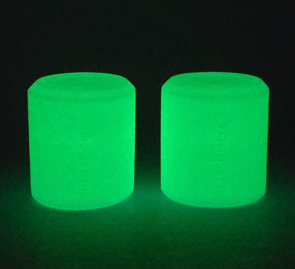 Glow In The Dark Silicone Diffuser Caps for Flashlights - Olight Compatible