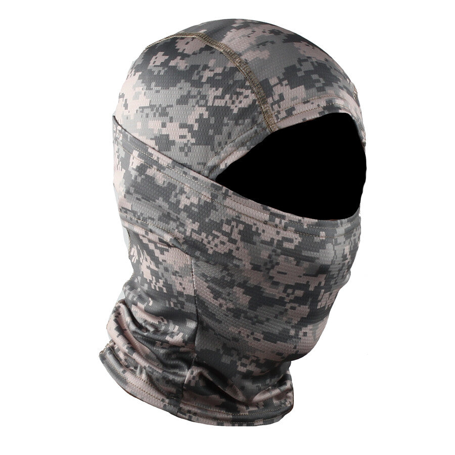 Full Face Tactical Mask UV Protection Military Balaclava for Outdoor Sports