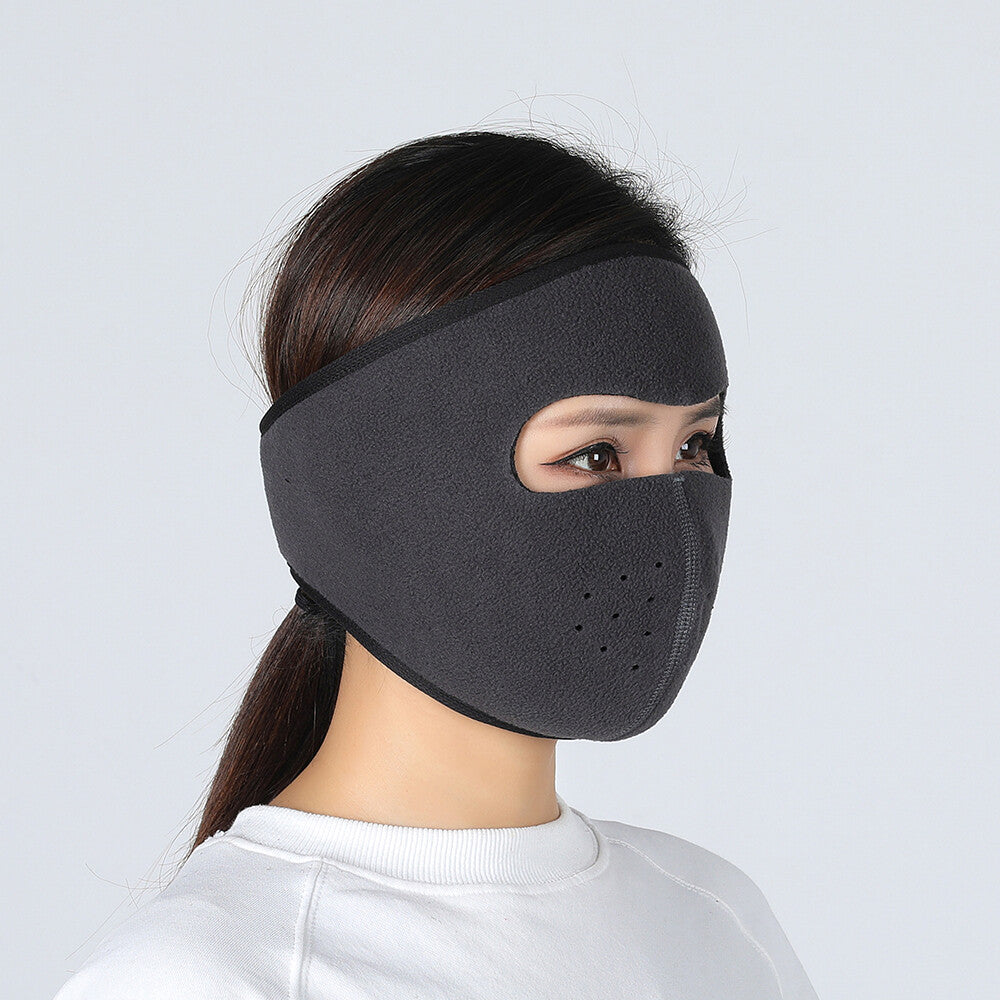 Full Ski Mask Windproof Face Cover Winter Face Mask Ear Warmer Cold Weather