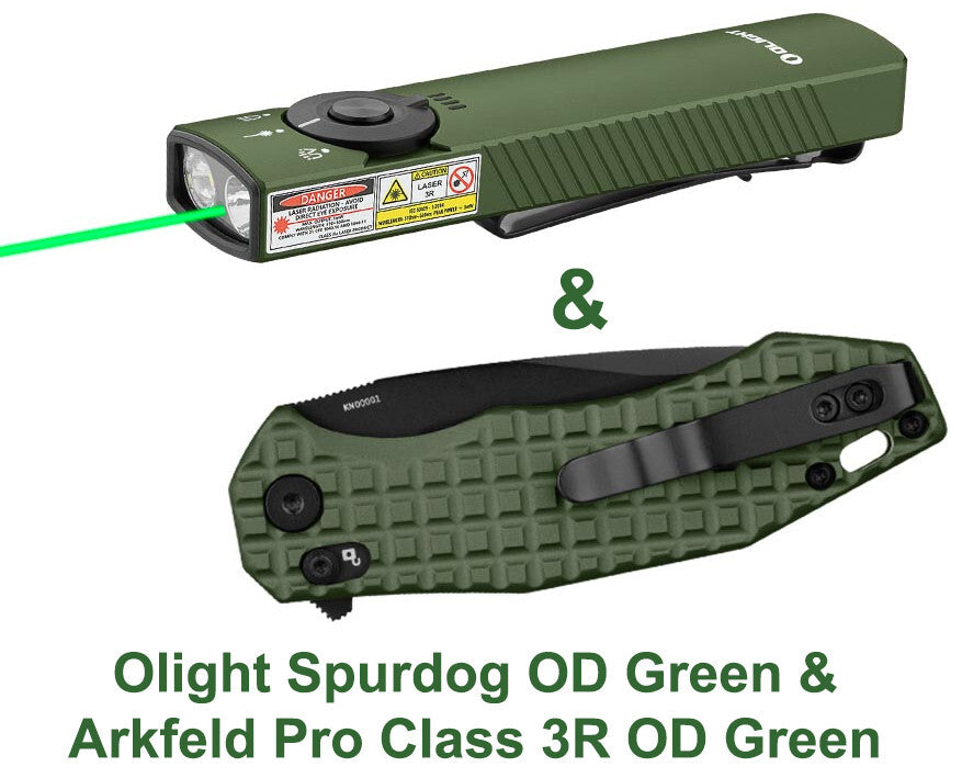 EDC Flashlight with Laser & UV Light - 1300 Lumens, Magnetic Charging