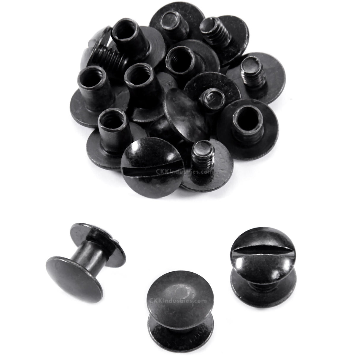 Chicago Screws Holster Mounting Hardware for DIY KYDEX Leather Holsters