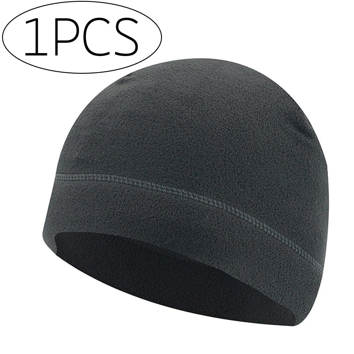 Unisex Winter Fleece Beanie Hat - Windproof Skiing & Outdoor Cap