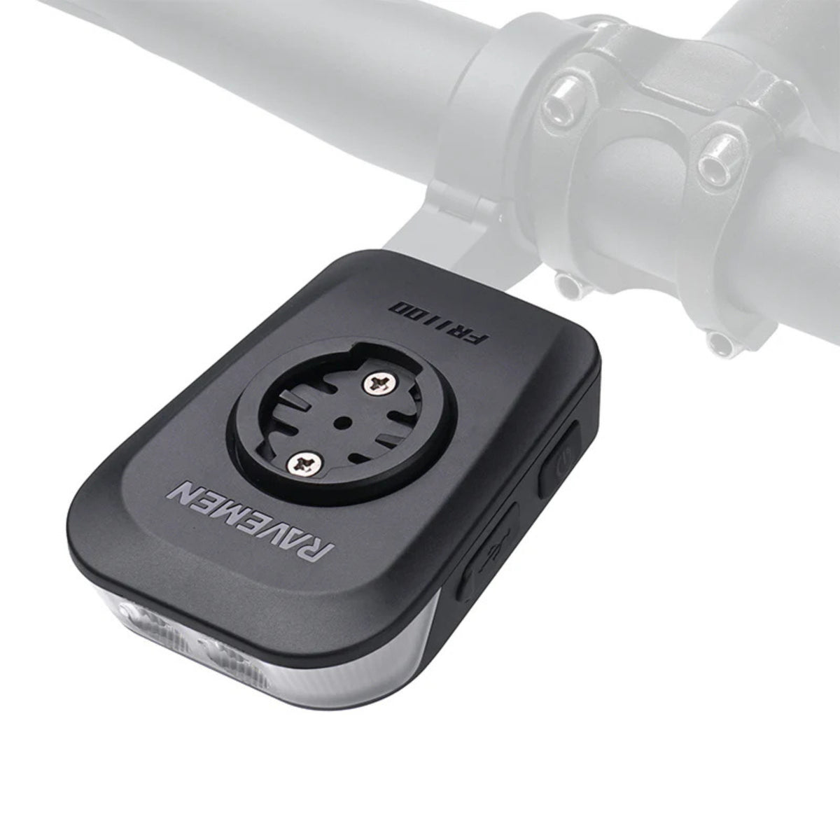 Bike Front Light with Garmin-Style Mount 1100 Lumens Bike Computer Compatible