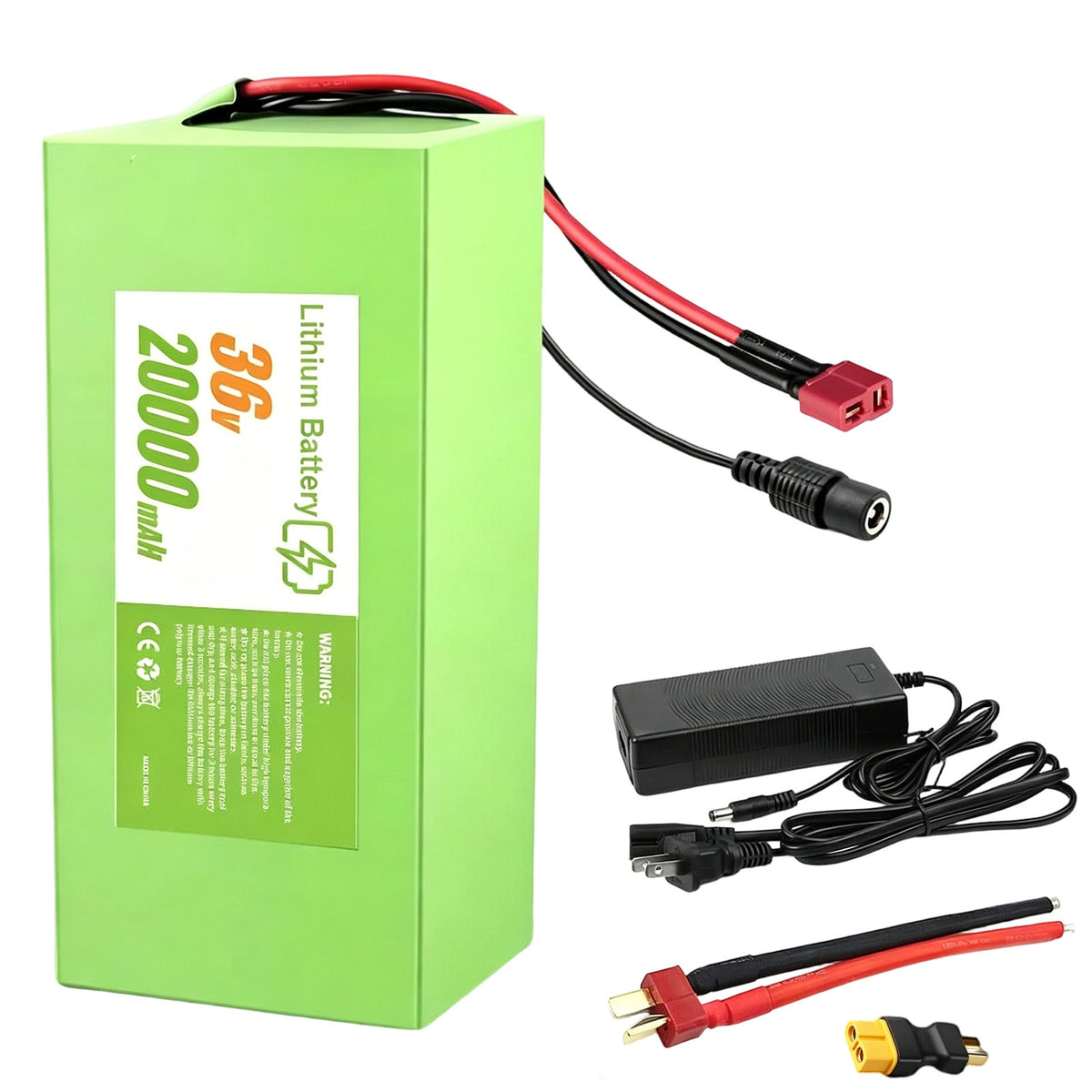 Electric Bicycle Battery Pack 36V 48V 52V 10Ah-30Ah for E-Bikes UL Certified