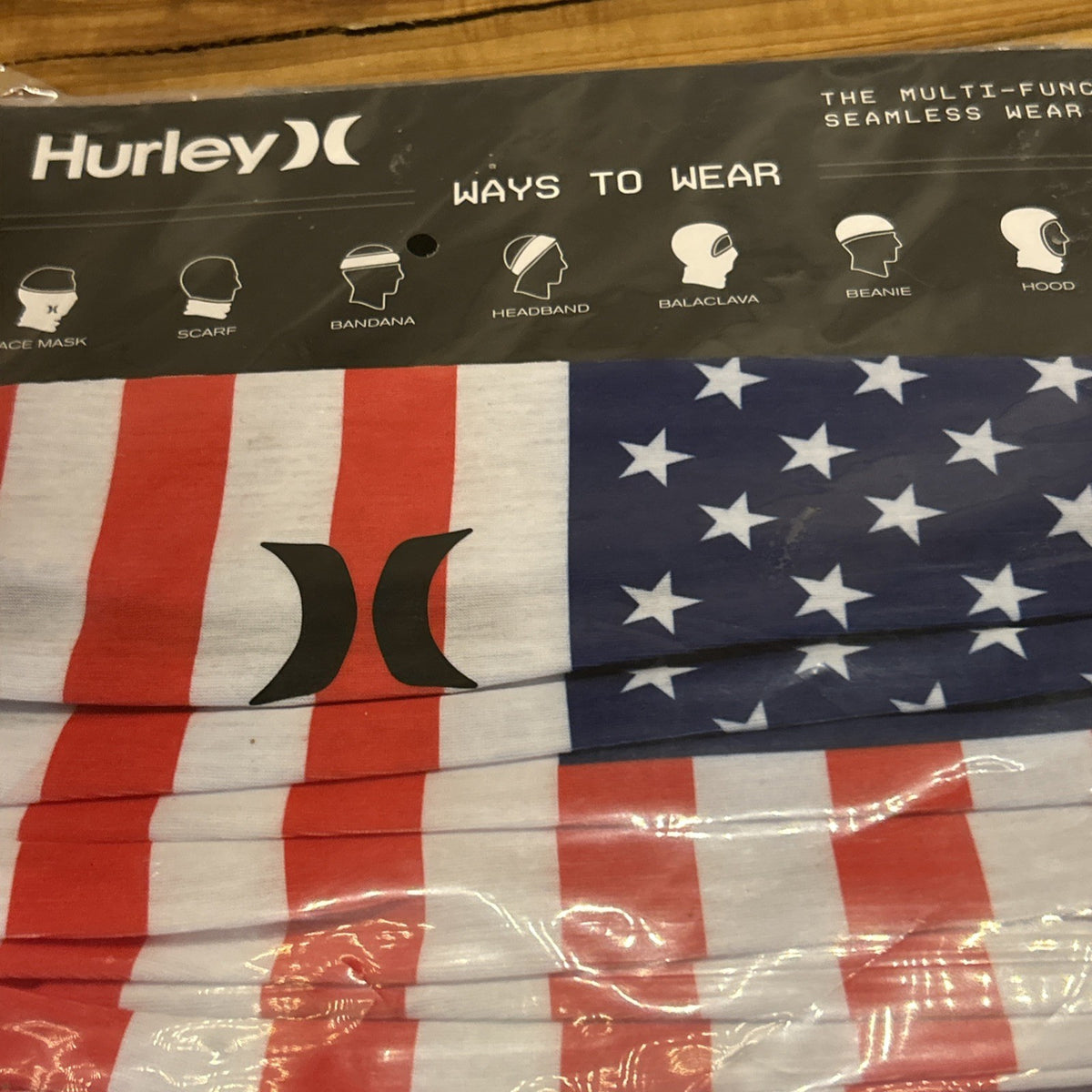 Multi-Function American Flag Gaiter Face Mask Scarf - Seamless Neck Cover