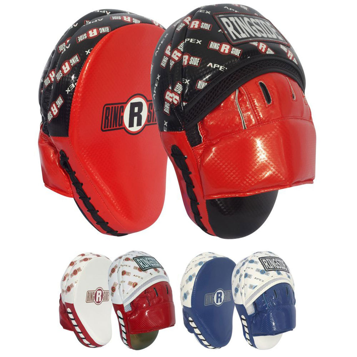Boxing Punch Mitts for Training & Fitness - Durable Synthetic Leather