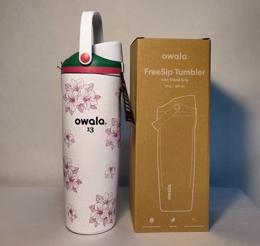 30oz Water Bottle with FreeSip Lid - Azalea Golf Edition