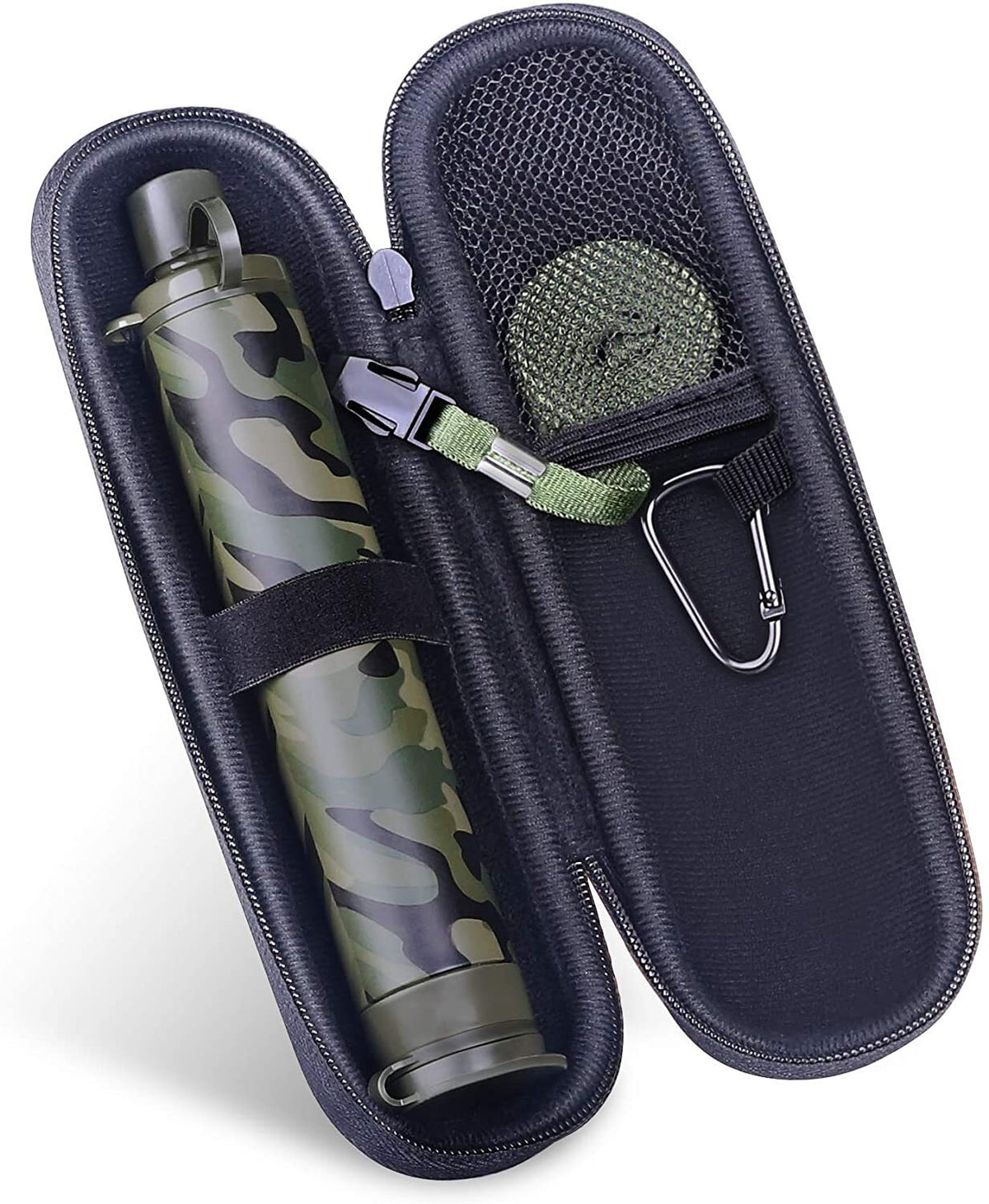 Portable Water Filter Straw for Camping Emergency Survival 1500L Capacity