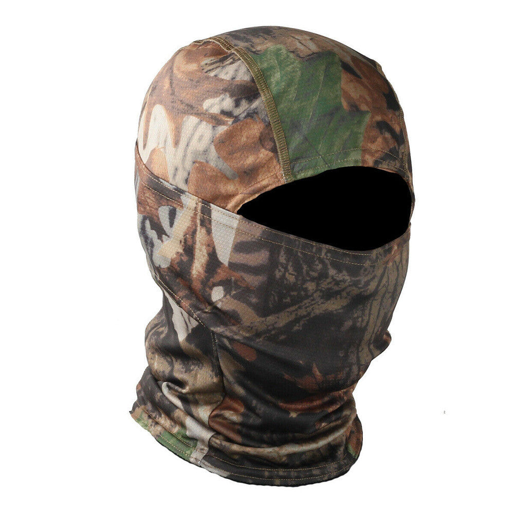 Men's Tactical Full Face Mask Outdoor Army Balaclava Breathable Helmet