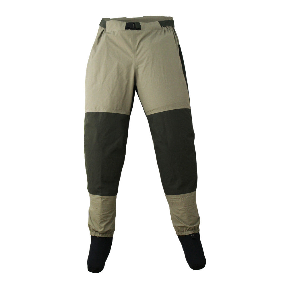 Breathable Waterproof Fly Fishing Waders Pants - Adjustable, Reinforced Knees