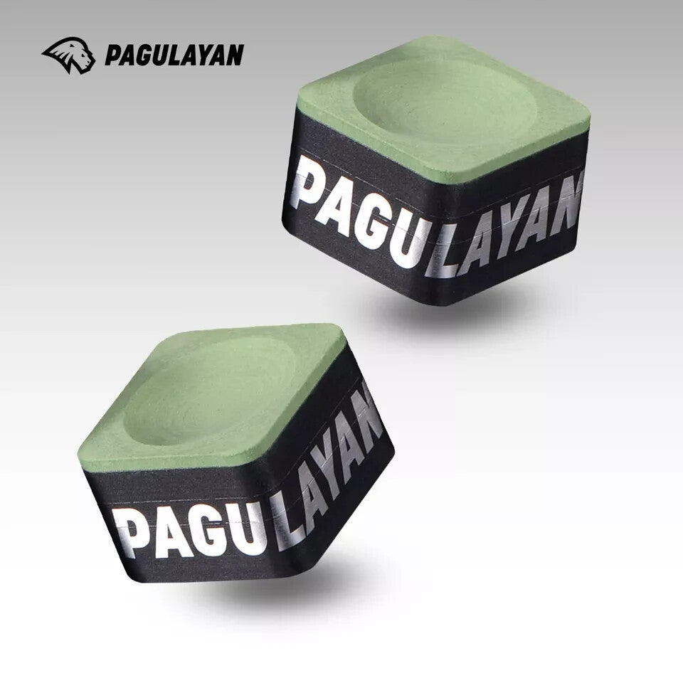 Green Chalk 2 Pack for Billiards - Pool Cue Chalk