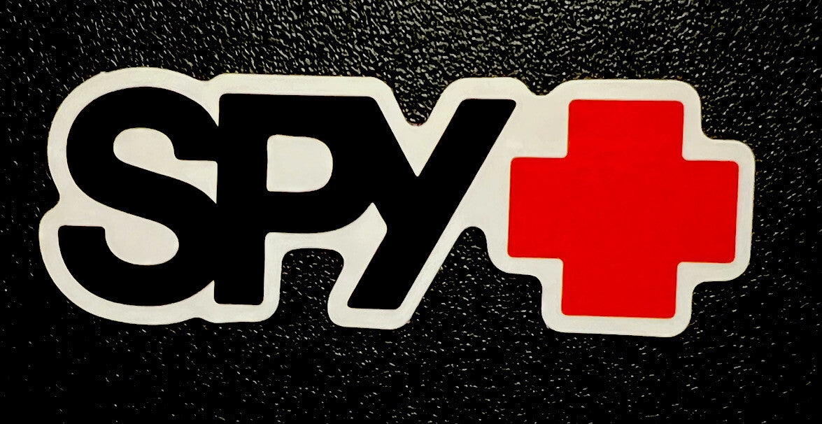 Spy Sunglasses Decal Matte Finish 3-3/8 x 1-1/4 Inches Self-Adhesive Sticker