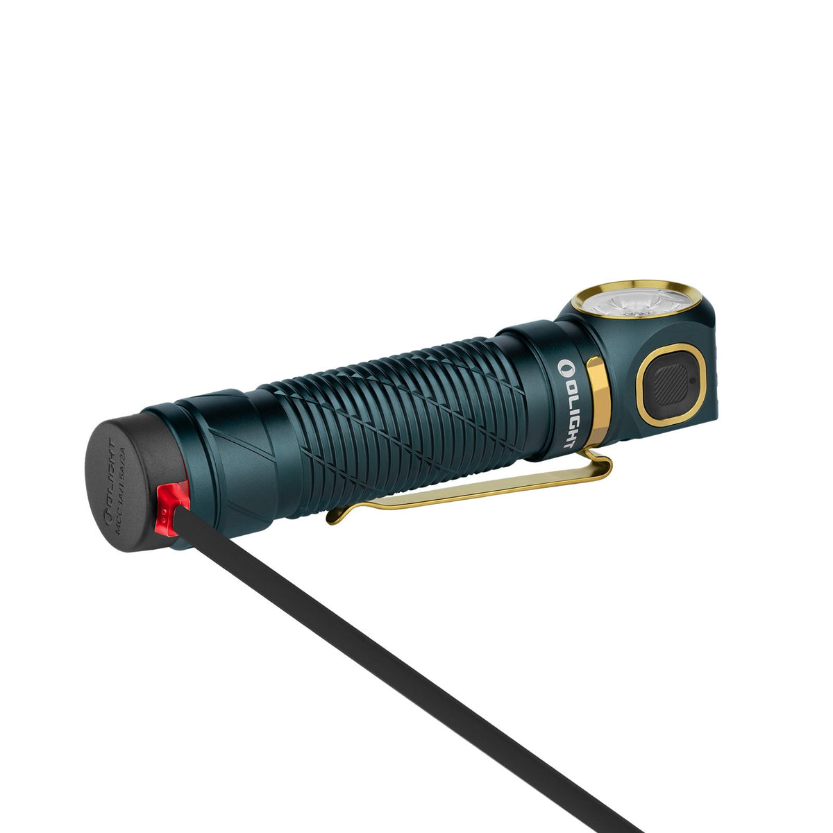 LED Headlamp 3000 Lumens Waterproof Rechargeable Flashlight with Red Light
