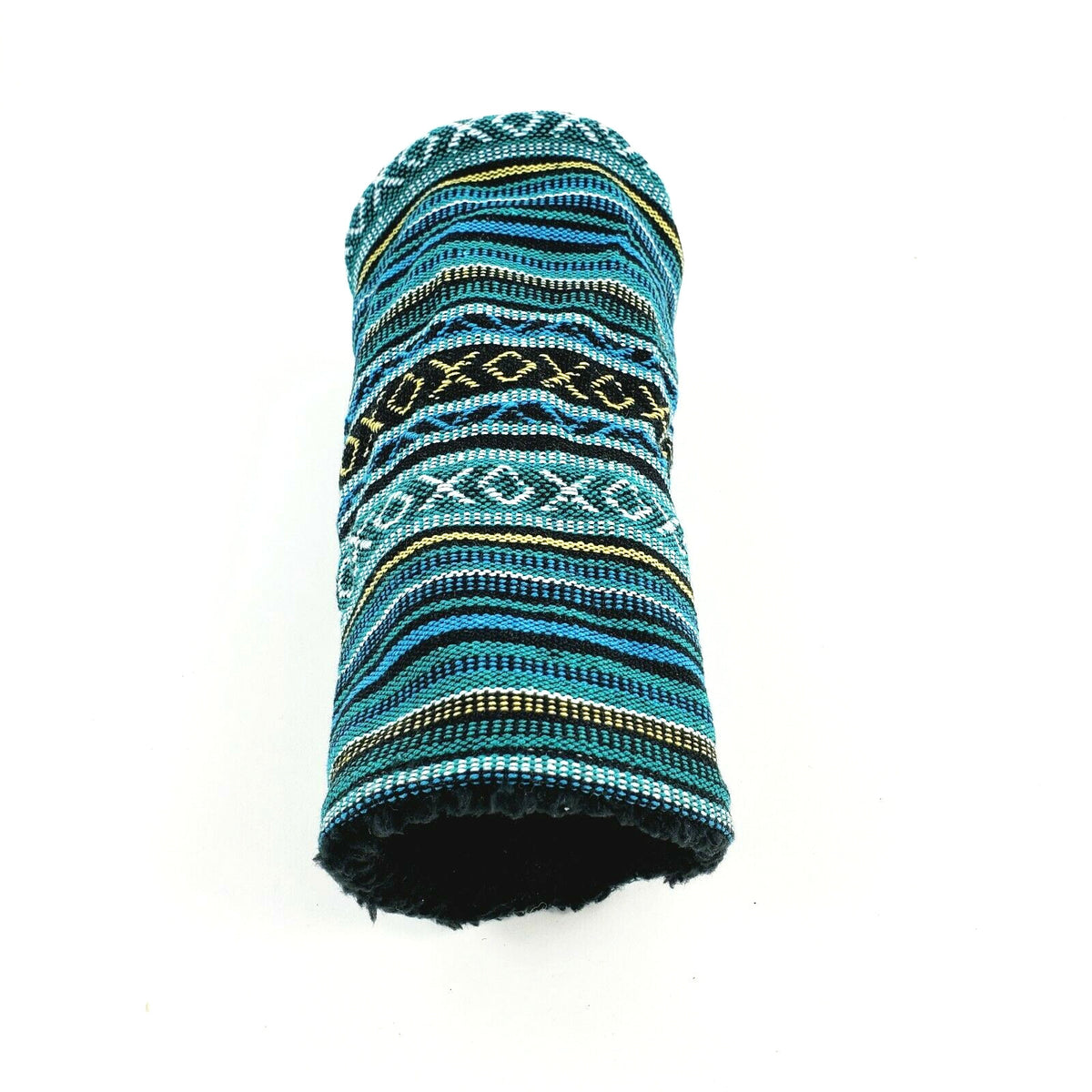 Sunfish Peacock Woven Barrel Golf Club Headcover for Fairway & Hybrid Clubs