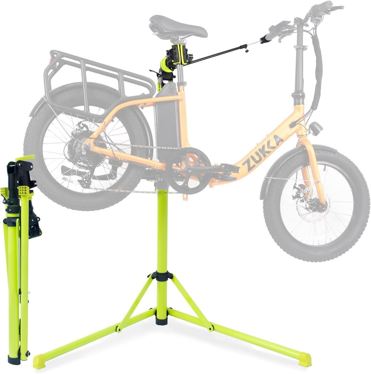 Foldable E-Bike Repair Stand Max 132Lbs - Heavy Duty Bicycle Maintenance