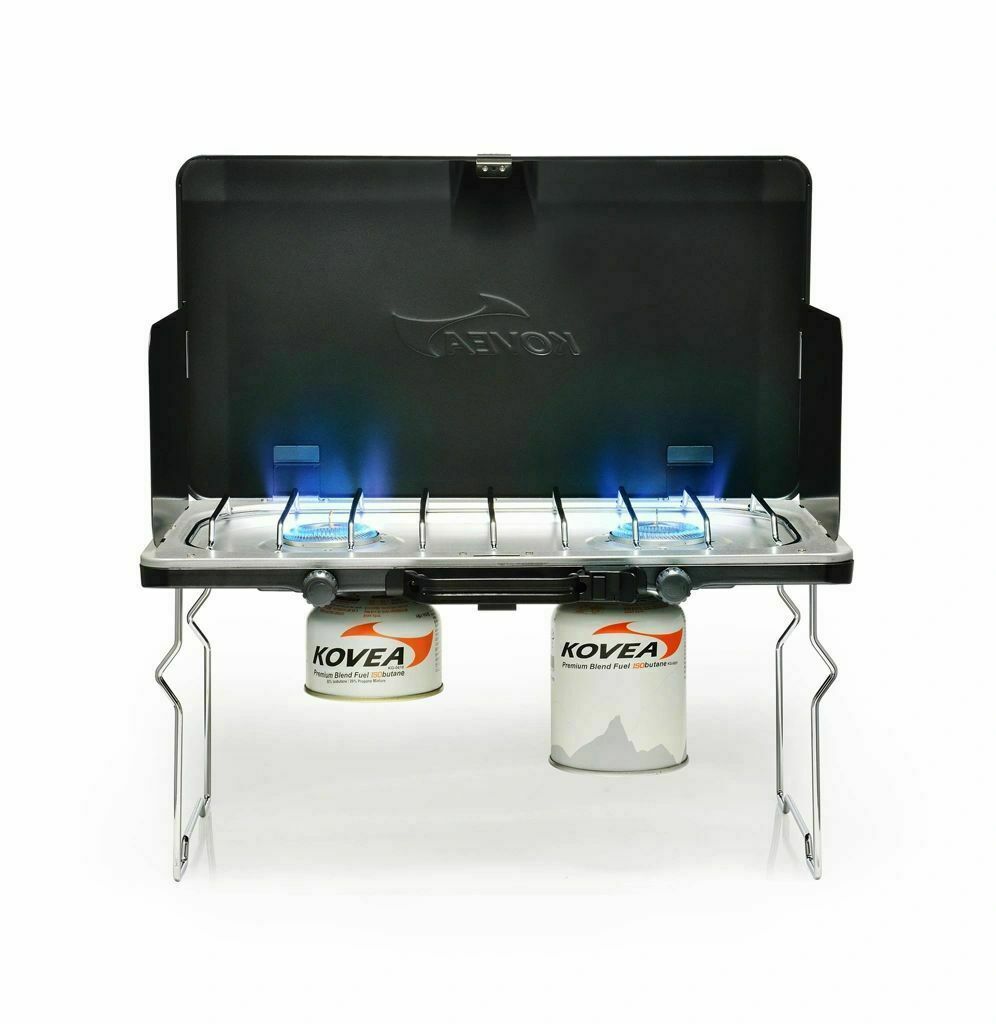 110G Camping Isobutane-Butane-Propane Fuel Canisters 2-Pack