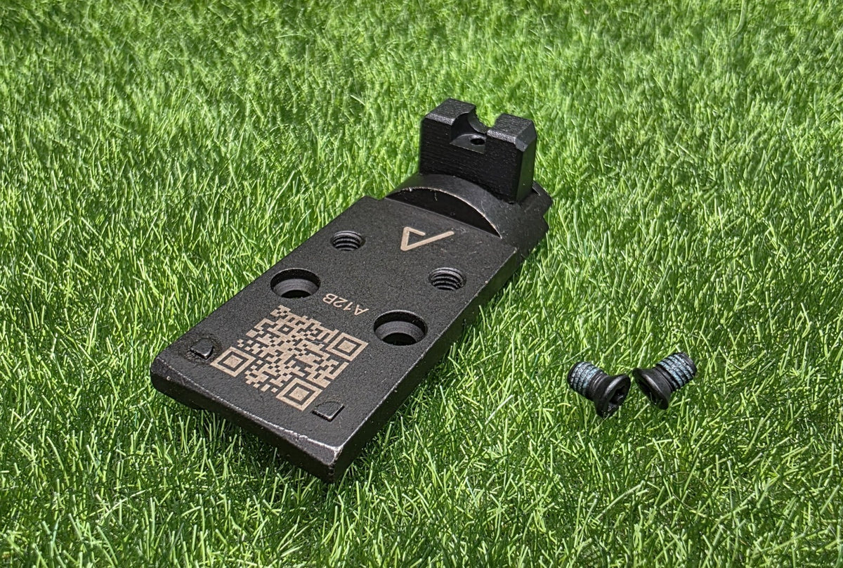 Optic Plate for 1911 DS Handgun with Agency AOS System - Holosun & Shield RMSc Compatible