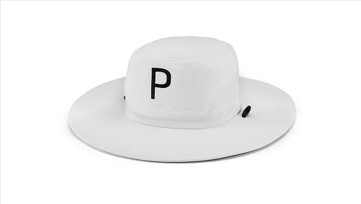 White Bucket Hat for Men Women Unisex Golf Sun UV Protection Casual Cap