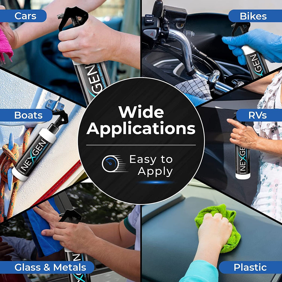 Ceramic Coating Spray for Cars - Silicon Dioxide Vehicle Protection