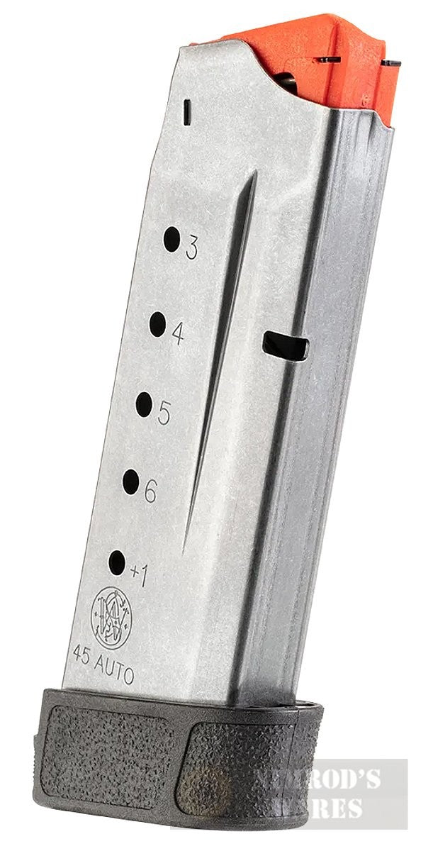 7-Round Stainless Steel Magazine for M&P45 Shield .45 ACP - Pack of 2