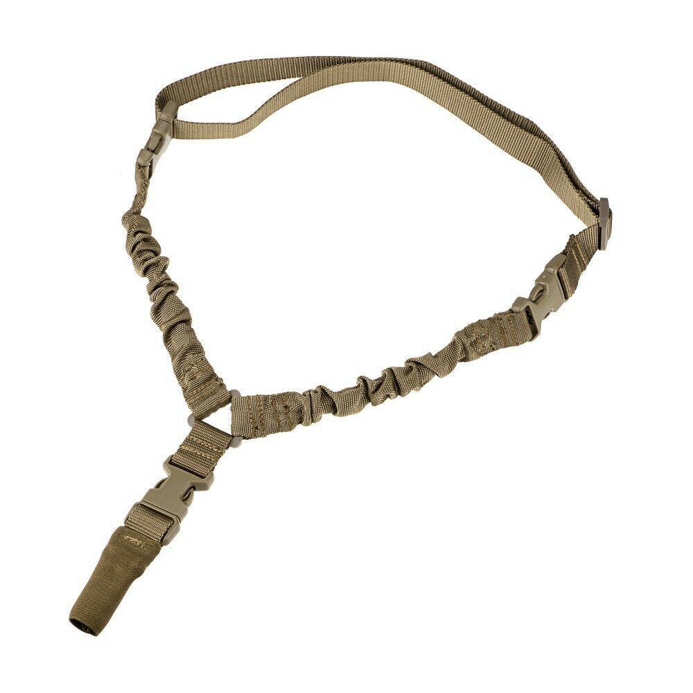 Heavy Duty Tactical Single Point Gun Sling with Quick Detach Buckle