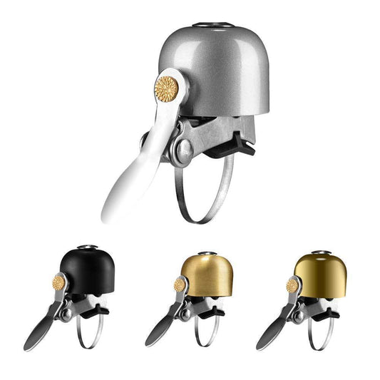 Stainless Steel Cycling Handlebar Ring Bell Horn for Bikes - Multiple Colors